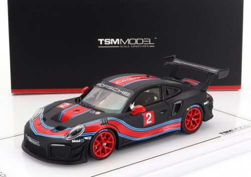 TrueScale - PORSCHE 911 991 GT2 RS COUPE N 2 CLUBSPORT 2018 BLACK RED LIGHT BLUE