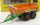 Universal Hobbies - Joskin Silo-Cargo Transktp 22/50 Open Trailer For Tractor 2004 Orange Green