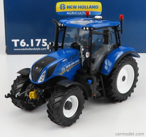 Universal Hobbies - New Holland T6.175 Tractor 2018 Blue Black