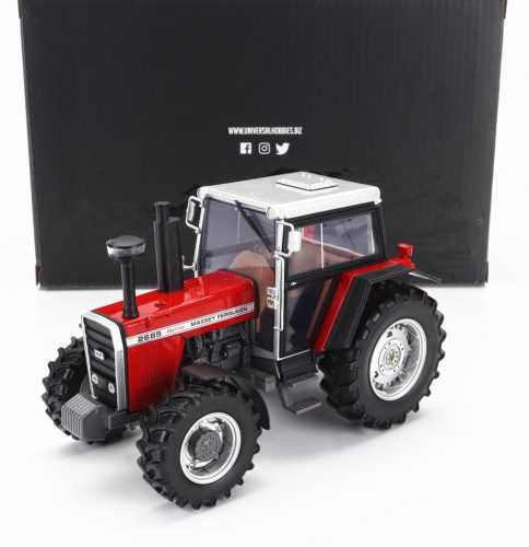 Universal Hobbies - MASSEY FERGUSON MF2685 TRACTOR 1986 RED SILVER