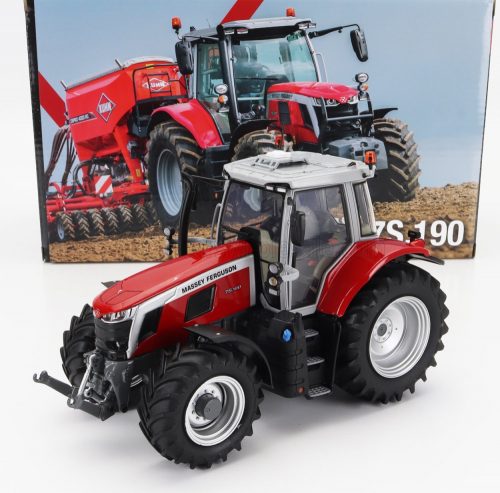 Universal Hobbies - MASSEY FERGUSON MF7S.190 TRACTOR 2022 RED GREY