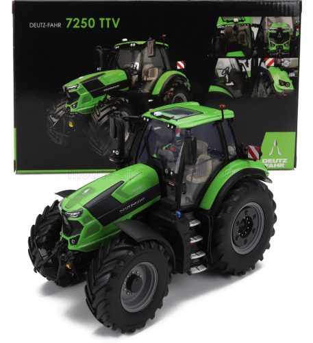 Universal Hobbies - DEUTZ-FAHR 7250 TTV TRACTOR 2018 GREEN BLACK