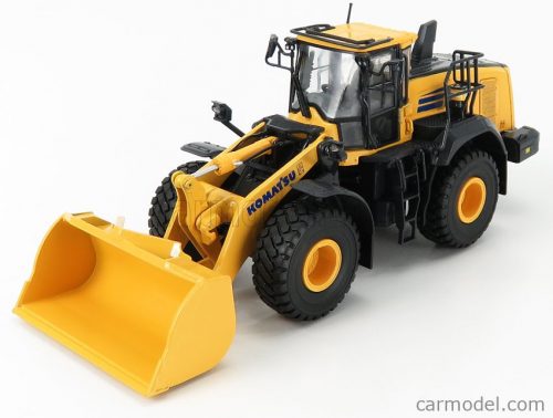 Universal Hobbies - Komatsu Wa475-10 Ruspa Gommata - Scraper Tractor Yellow Black