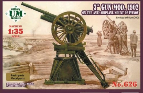 Unimodels - 3 inch gun,model 1902/ Limited edition