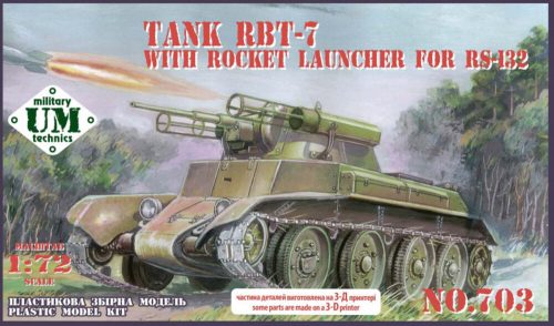 Unimodels - RBT-7 tank with rocket launcher for RS-132