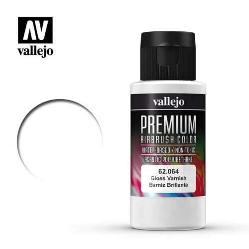 Vallejo - Auxiliary - Gloss Varnish 200 ml