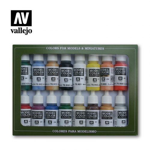 Vallejo - Model Color - Basic Colors Usa Paint set