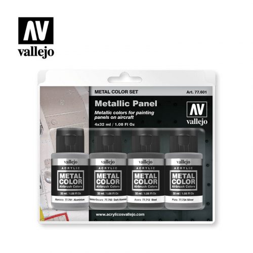 Vallejo - Metal Color - Metallic Panel Paint set