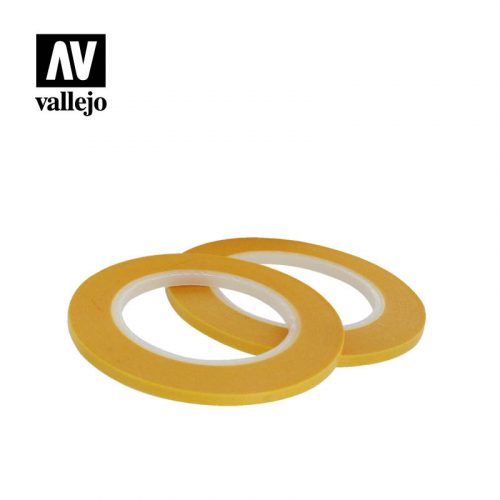 Vallejo - Tools - Precision Masking Tape 3mmx18m - Twin Pack