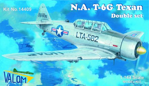 Valom - 1/144 N.A.T-6G Texan (double set - silver series)