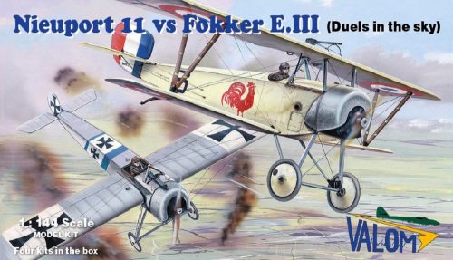 Valom - 1/144 Nieuport 11 vs Fokker E.III (Duels in the sky)