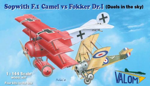 Valom - 1/144 Sopwith F.1 Camel vs Fokker Dr.I