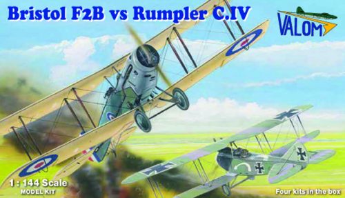 Valom - 1/144 Bristol F2B vs Rumpler C.IV (Duels in the sky) - Valom