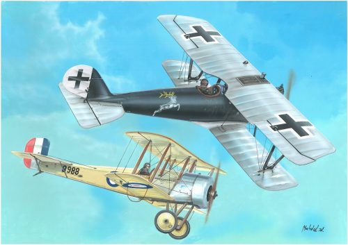 Valom - 1/144 Bristol Scout D vs Pfalz D.IIIa (Duels in the sky)