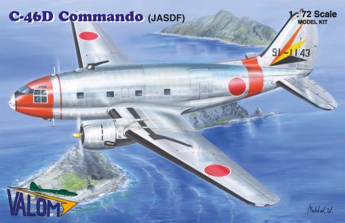 Valom - 1/72 Curtiss C-46D Commando (JASDF) - Valom