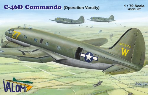 Valom - 1/72 Curtiss C-46D Commando (Operation Varsity) - Valom