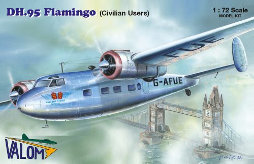 Valom - 1/72 deHavilland DH.95 Flamingo (Civilian Users) - Valom