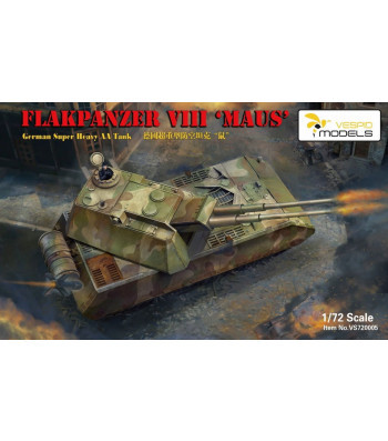 Vespid models - Flakpanzer Viii Maus Metal Barrel