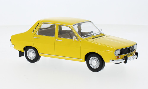 WHITEBOX - Dacia 1300, gelb, 1969, 1:24