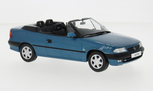 WHITEBOX - Opel Astra F Cabrio, blau, 1994, 1:24