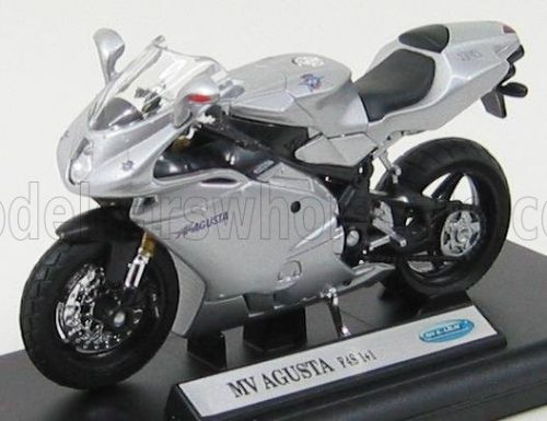 Welly - MV AGUSTA F4S 1+1 1998 SILVER