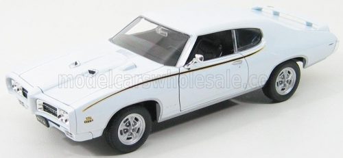 Welly - PONTIAC GTO 1969 WHITE