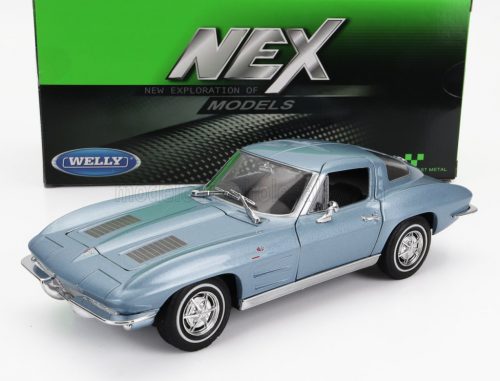 Welly - CHEVROLET CORVETTE 1963 BLUE