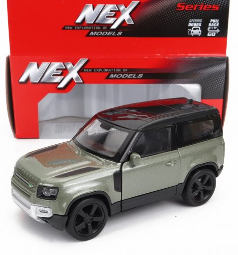 Welly - LAND ROVER NEW DEFENDER 110 2020 GREEN BLACK