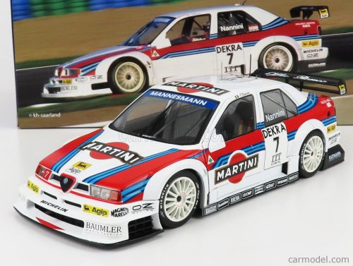 Werk 83 - Alfa Romeo 155 V6 Ti Alfa Corse Martini Racing N 7 Dtm Itc 1995 Alessandro Nannini White