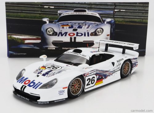 Werk83 - Porsche 911 3.2L Gt1 Evo Team Porsche Ag N 26 24H Le Mans 1997 R.Kelleners - E.Collard - Y.Dalmas White