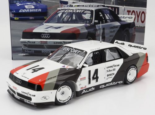 Werk 83 - AUDI 200 QUATTRO TEAM AUDI SPORT N 14 WINNER CLEVERLAND TRANS-AM 1988 HANS JOACHIM STUCK WHITE GREY RED