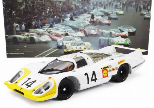 Werk 83 - PORSCHE 917LH 4.5L TEAM PORSCHE SYSTEM ENGENEERING N 14 24h LE MANS 1969 ROLF STOMMELEN - KURT AHRENS Jr. WHITE YELLOW