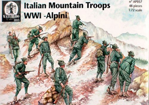 WATERLOO 1815 - Italian Mountain Troops WWI - Alpini